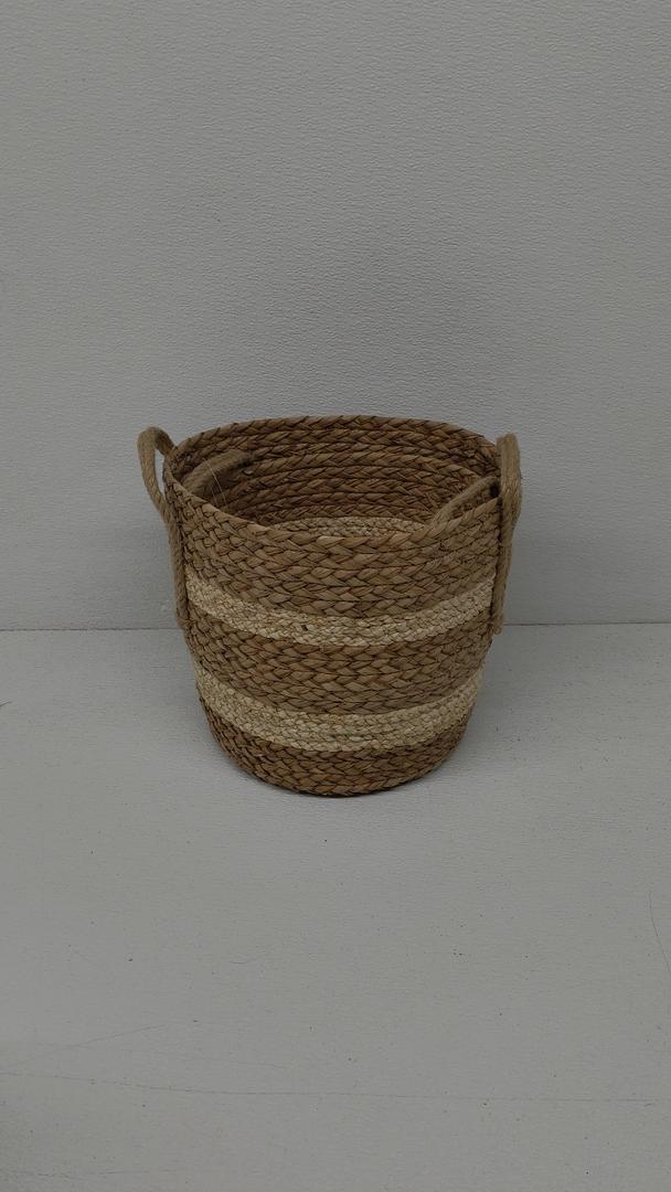 Knitted Baskets Set of  2