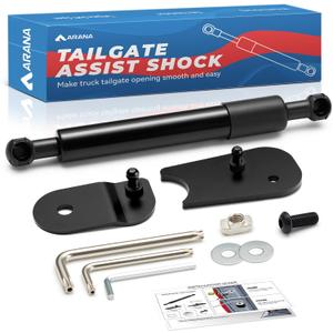 ARANA Tailgate Assist Shock for Ford Maverick, 2022-2026 Maverick Truck Tailgate Soft Open Accessories, Tail Gate Mods Damper Kit Fits Ford Maverick Hybrid XL XLT LARIAT(All Tools Provided)