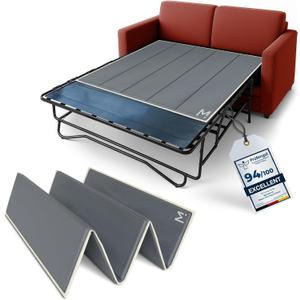 Meliusly Flex Sleeper Sofa Support Board (48x60 - Queen Size) Extra Comfort Sofa Bed Support, Pull Out Couch Mattress Board, Sleeper Bar Shield, SleeperSaver, Count of 2 Meliusly Flex Sleeper Sofa Support Board (48x60 - Queen Size) Extra Comfort Sofa Bed Support, Pull Out Couch Mattress Board, Sleeper Bar Shield, SleeperSaver, Count of 2