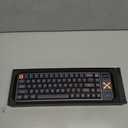 IQUNIX Magi65 Pro Low Profile Mechanical Keyboard Wireless 65% Keyboard Ultra Slim for Creamy Typing, Hot Swappable, RGB Backlit, PBT Keycaps, Aluminum Case, BT/2.4G/USB-C, Mac/Windows (Shadow Black)