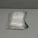 Plastic Table Cloth,Plastic Party Table Cover,Disposable Table Cloth,Disposable Square Table Cover,White,8 Pieces,70.8 Inch.