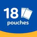 Kraft Easy Mac and Cheese, 18 Packets, for Easy Dinner or Dinner Sides, Original Flavor, No Artificial Flavors, Preservatives or Dyes, 38.7 oz