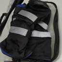 4 PCS Dog Boots Waterproof Dog Shoes with Reflective, Anti-Slip Pet Paw Protectors for Snowy, Rainy and Hot Pavement, Black, Medium (#3)