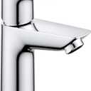 GROHE 23085001 Bauloop Single Hole Single-Handle S-Size Bathroom Faucet, No Drain, 1.2 GPM, Chrome