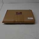 ARTABLE Vinyl Lace Tablecloth PVC Rectangle Fall Waterproof Clear Table Cloths Lace Macrame Border Christmas Autumn Kitchen Home Dining Outdoor Indoor Holiday Decoration (Champagne, 60 x 104 Inch)