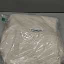 Boho Curtains for Bedroom Ivory Vintage Floral Farmhouse Curtains 84 Inches Long Linen Drapes for Living Room Embroidered Light Filtering Drapes Rod Pocket Ivory on Beige 2 Panels