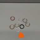 8 Pack Cover Compatible with Oura Ring Gen 4/Oura Ring Gen 3 Horizon/Heritage,Charging Derectly,Matte Texture Wear-Resistant Anti-Scratch TPU Protector for Oura Rings Women MenA,Size 9 (Gold+Silver+RD+Pink+CG+Clear+Black+White)