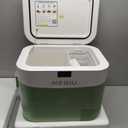 Megiu Car Fridge Portable 12 Volt Refrigerator 23 Quart (22 Liter) Freezer Compressor Cooler 12V/24V DC 110240 V AC for Outdoor, Camping, Travel, Home Use -18~+15 (Green)