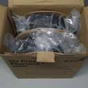 ELEGOO Matte PLA Filament Matte Black 2KG, 1.75mm 3D Printer Filament Dimensional Accuracy +/- 0.02mm, 2pcs 1kg Carboard Spool (2.2lbs) Fits for Most FDM 3D Printers