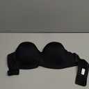 Strapless Bra 38D Bras for Women Push up Black