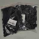 Nylon Universal Cable Tie Buckle Heavy Duty Self-Locking Zip Ties Holder with Pin & Button for Car Daily Repair (Black-200pcs)