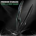 Toenail Clippers for Seniors Thick Toenails, 2026 Long Handle Toe Nail Clippers with Angled Head, Slanted Toenail Clippers & Wide Opening Ingrown Nail Clippers for Men, 6PCS