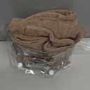 GAWAMAY Set of 2 Soft Textured Chenille Throw Pillow Covers 18x18 Inch (45x45 CM), Decorative Pillowcases Cushion Covers for Farmhouse Home Decor, Couch Living Room Sofa Bedroom Chair, Dark Brown