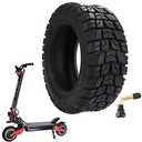 YBang 100/65-6.5 Off-Road Vacuum Tire for VSETT 11+/Zero 11X/Dualtron for 11 Inch Electric Scooter, Tubeless Wider and Thicker Tires, Non-Slip Spare Wheels for Scooter (1 PC)