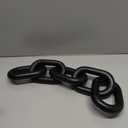 Wood Chain Link Decor - Modern Coffee Table Decor Items, Black Chain Decor for Coffee Table, Wooden Decorative Chain, Bookshelf Decor, Shelf Decor Accents, Table Decorations for Living Room