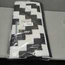 Smiry Waterproof Outdoor Rug 8x10 ft, Reversible Plastic Straw Patio Camping Rugs, Outdoor Indoor RV Mat Carpet for Patio, Outside Entry, Backyard, Deck, Bench, Picnic, Camper, Black & White