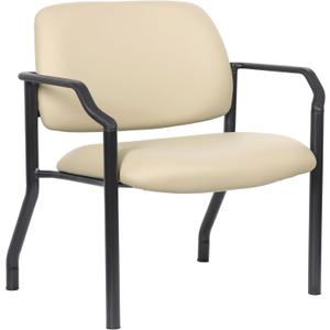 Boss Office Products Guest Chair 500 lb. Weight Capacity in Beige, unspecified