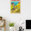 Trends International Disney Pixar Luca - La Grande Corsa Wall Poster, 22.4L x 14.7W, Blonde Framed Version