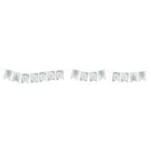 Hortense B. Hewitt Bridal Shower Accessories Greenery "Bride to Be" Party Banner, 180-Inches Long