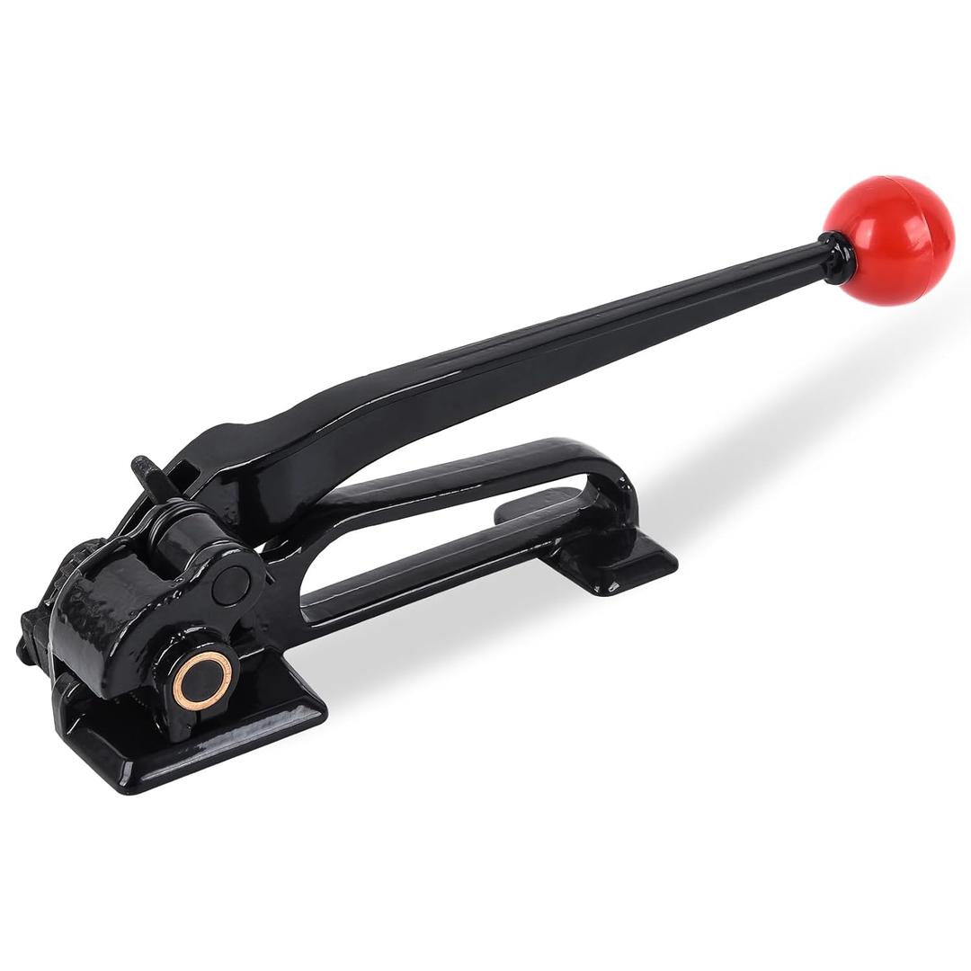 Steel Banding Tool Strapping Tensioner - Strapping Tool Feedwheel-Type Banding Tensioner for 3/4" Width Metal Banding, High-Tensile Package, Tensioning