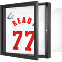 T-Shirt Display Frame, 13" x 13" Black Wood T-Shirt Frame with 98% Uv Protection Acrylic, 1" Depth of Usable Space Shadow Box, Display Case for Shirts, Jerseys, Memorabilia