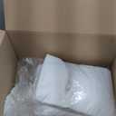 Utopia Bedding Flat Sheets - Pack of 6 - Soft Brushed Microfiber Fabric - Shrinkage & Fade Resistant Top Sheets - Easy Care (King, White)