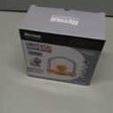 RETRUE Universal Coupler Lock Trailer Locks Ball Hitch Trailer Hitch Lock Adjustable Security Heavy-Duty Steel Fits 1-7/8 Inch, 2 Inch, 2-5/16 Inch Couplers, Bright Yellow, Light Weight