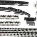 YOMALL 3.7 Timing Chain Kit for 2009-2020 370Z, for 2008-2013 G37, 2011-2013 M37, 2014-2015 Q50 & Q60, for 2014-2019 Q70, for 2014-2017 QX50 & QX70 3.7L V6 Engine VQ37VHR with Chain Tensioner Guide
