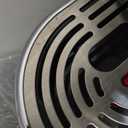 Espresso Machine 20 Bar, Compact Espresso Maker, Stainless Steel Expresso Coffee Machines with Steam Milk Frother & 34oz Removable Water Tank for Home Latte, Cappuccino, Silver