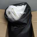 20'x 40' Tarps Heavy Duty Thick Waterproof, Poly Canopy White Tent Shelter Cover, 12 Mil Tarpaulin Shade, Rip and Tear Proof, UV Resistant Tarpaulin with Grommets