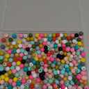 300Pcs Silicone Beads 9mm Mix Color, Bulk Silicone Beads 9mm for Keychain Pens and Bracelet Making(Multicolor)