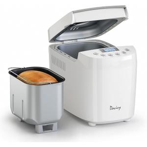 Davivy 3 lb Large Capacity Bread Maker with 2 Kneading Paddles