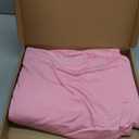 Wokceer Wedding Arch Cover 8FT Spandex Fitted Wedding Arch Stand Covers Round Top Chiara Arch Backdrop Cover for Birthday Party Ceremony Banquet Decoration Pink