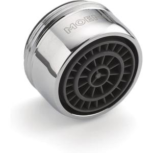 Moen 101010 Male Threaded 1.5GPM Replacement Aerator, 13/16 Threads, Chrome