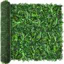 TTTM Artificial Greenery Boxwood Leaf Roll Panels: 72"x144" (72 SQFT) | Faux Boxwood Greenery Decor with UV Protection, Outdoor and Indoor Privacy Screen, Garden Fence, Party Green Photo Backdrop