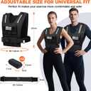 BAGAIL Weighted Vest Men, 20lb/30lb/40lb Adjustable Weight Vest for Woman with Removable Iron Weights, Womens Rucking Vest for Walking, Workout, Running, Strength Training