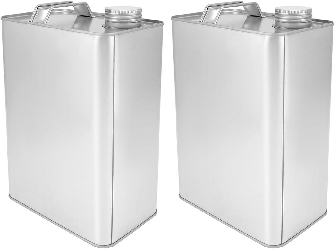 QWORK 1 Gallon F-Style Can, Paint Can, 1.5" Opening, Non-Food Grade