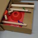 Melissa & Doug Dust Sweep Mop 6-Piece Pretend Play Set, Toddler Toy Cleaning, Pretend Play Home Cleaning, Kids Broom and Mop Set for Ages 3+