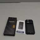 SSLOTSCASE for iPhone 17 Pro Case with 2X Privacy Screen Protector, Card Holder & Kickstand & Slide Camera Lens Cover & Camera Stand & Wallet, Military-Grade Phone Case Cover for iPhone 17 Pro, Black