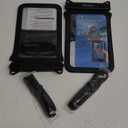 Niveaya Double Space Waterproof Phone Pouch - 2 Pack, Waterproof Phone Lanyard Case with iPhone 16/15/14/13/12 Pro Max up to 8.3", Phone Dry Bags for Vacation Beach Pool Kayak Cruise Travel Essentials