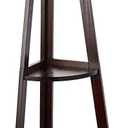 Casual Home 100% Solid Wood 5-Shelf Ladder Bookcase, Corner, Espresso (One Size)