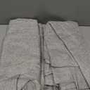 100% Blackout Shield Linen Blackout Curtains for Bedroom 96 Inches Long, Back Tab/Rod Pocket Living Room Drapes, Thermal Insulated Blackout Curtains 2 Panels Set, 50" W x 96" L, Grey