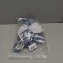 Girls Swimsuit Double Strap High Waist Sporty Bikini Swimsuits Swim Cover Up Skirt 3 Piece Set (13-14 Years, Gray-blue)