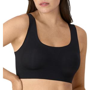 Bali Women's Comfort Revolution Easylite Wireless T-Shirt Bra, Pullover Wirefree T-Shirt Bra (3X-Large, Black)