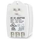 Feekoon 1 Pack 16V 30VA AC Plug in Ring Doorbell Transformer Compatible with Ring, Nest, Ecobee, 16 Volt Doorbell Transformer with PTC Fuse, UL Listed