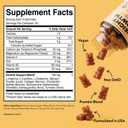 Height Growth Gummies | Vitamin Gummies with Calcium, Magnesium Glycinate, Zinc, Ashwagandha, Vitamin K2 D3 | Height Increase Supplement, Multivitamin for Kids, Teens Boy & Girl, Adults | 60 Gummies (6 Count (Pack of 10))