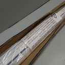 No Drill Cordless Roman Shades for Windows No Tools Roman Shades, Blinds for Indoor Windows, UV Protection (White, 27" W x 48" H)