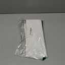 KCS 4/6 pc of 12" x 18" 30cmx45cm 16CT Counted Cotton Aida Cloth Cross Stitch Fabric (White, 4 pc)