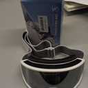 Ski/Snowboard Goggles for Men Women, OTG Snow Goggles Anti Fog 100% UV Protection Snowboarding Goggles (A04-white/Revo Silver)