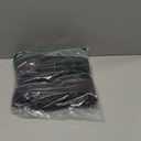 Women's High Rise Wide Leg Jeggings - Stretch Pull On Jeans-Style Pants, Soft Denim with Pockets (Large, Dark Gray)